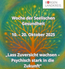 Woche der Seelischen Gesundheit 2025 © Pressestelle Burgenlandkreis