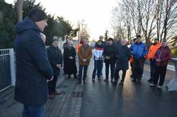 Straßenfreigabe © Pressestelle Burgenlandkreis Straßenfreigabe K 2200 bei Rössuln