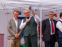 Landrat Götz Ulrich beim Unternehmertag in Weißenfels