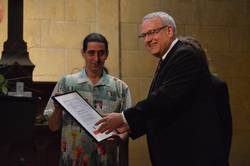 Landrat Götz Ulrich zeichnet Robert Weinkauf mit dem "Georg-Christoph-Biller-Preis 2025" aus