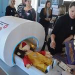 Für Kinder gab es ein Teddykrankenhaus.