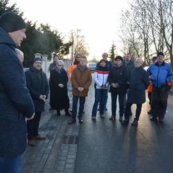 Straßenfreigabe K 2200 bei Rössuln