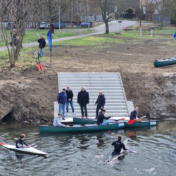 Neue Anlegestelle Zeitz