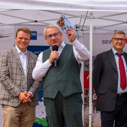 Landrat Götz Ulrich beim Unternehmertag in Weißenfels