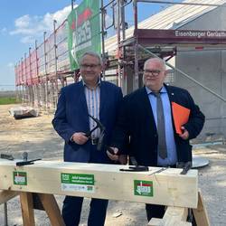 LR Ulrich und Bürgermeister Weiß
