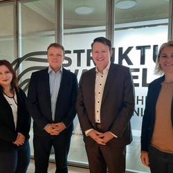 Wirtschaftsördergesellschaft zu Besuch im Burgenlandkreis © Burgenlandkreis wirtschaftsördergesellschaft im blk c burgenlandkreis