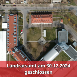 Drohnenaufnahme Landratsamt © Pressestelle Burgenlandkreis website 1
