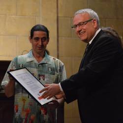 Landrat Götz Ulrich zeichnet Robert Weinkauf mit dem "Georg-Christoph-Biller-Preis 2025" aus