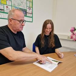 Florentine Findeisen leistet seit August ihren Freiwilligendienst in der Unteren Naturschutzbehörde des Umweltamtes.