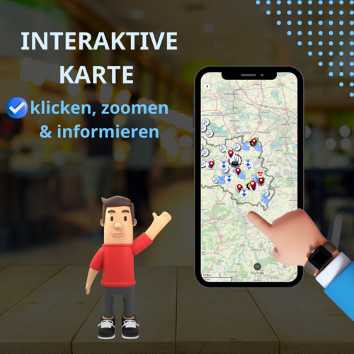 Interaktiven Karte zum Strukturwandel des Burgenlandkreises startet © Burgenlandkreis interaktive karte