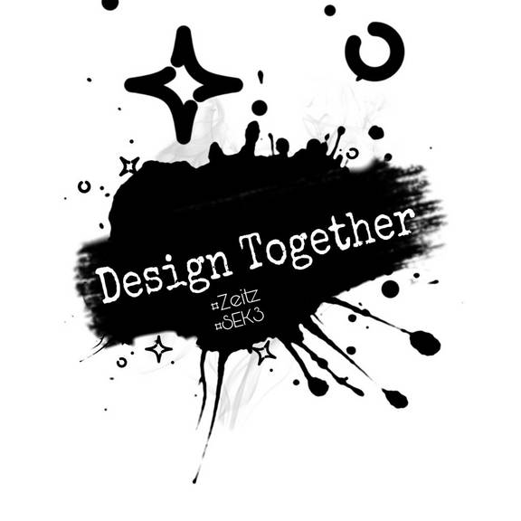 Entworfenes Logo für Mikroprojekt Design Together © Burgenlandkreis