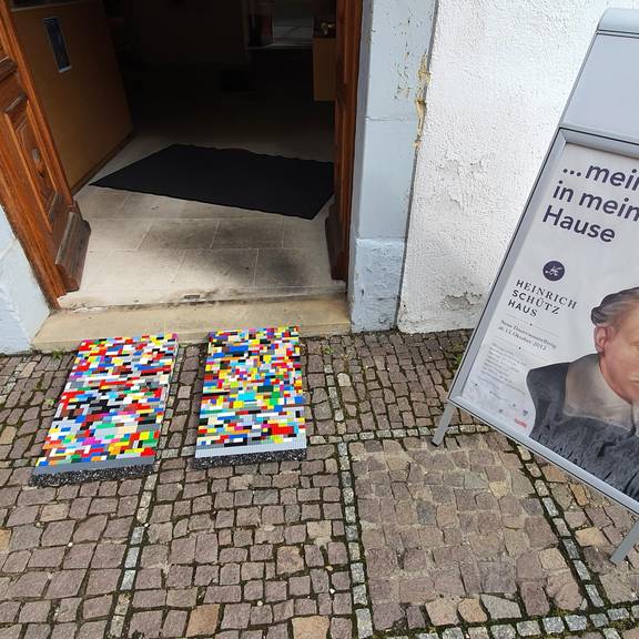 Legorampe Schütz Haus WSF