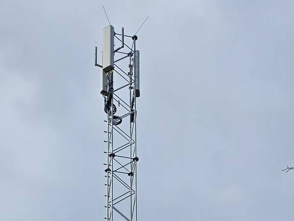 5G-Mast bei der Infra Zeitz