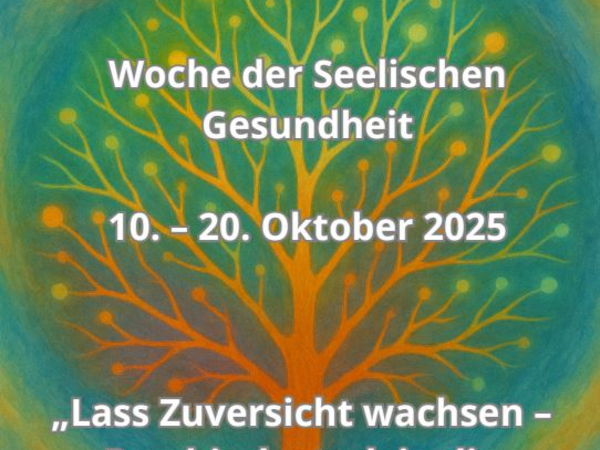 Woche der Seelischen Gesundheit 2025 © Pressestelle Burgenlandkreis